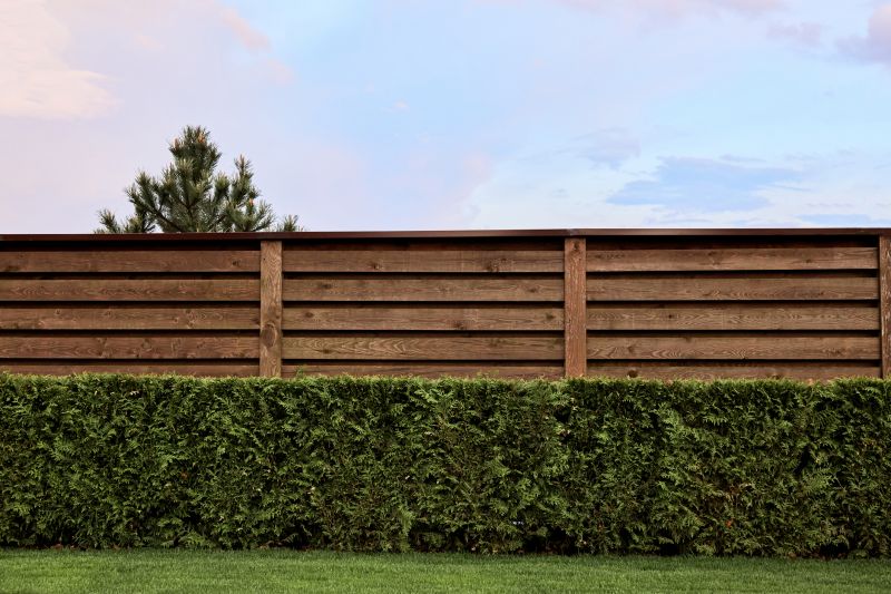 Pine Fence Installation